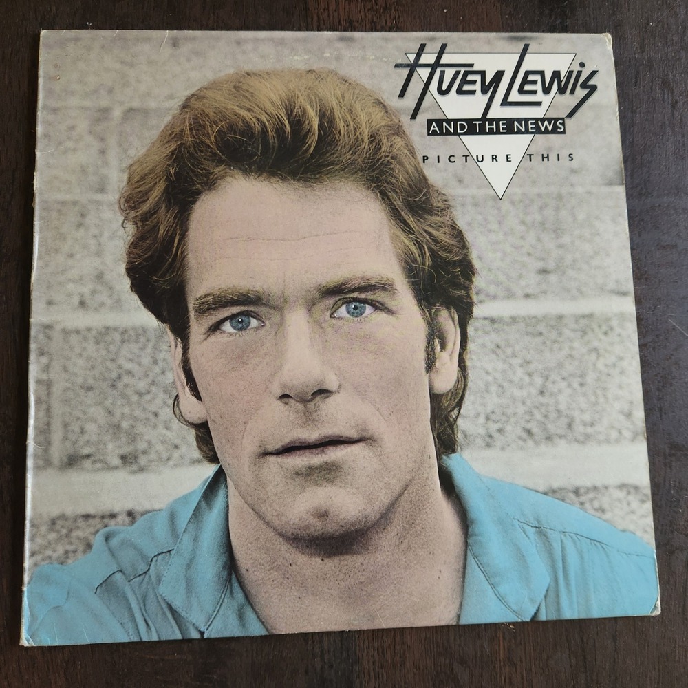 Huey Lewis and the News Picture This Vinyl‎ Record Album Chrysalis 1982